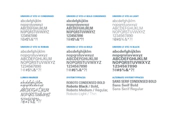 SkydiveAustralia_Fonts